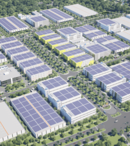 đất cho nhà máy điện tử